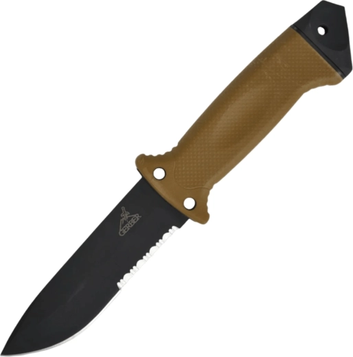 Gerber LMF II Infantry fikseeritud nuga coyote brown 12,5 cm
