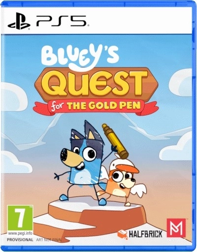 PlayStation 5 mäng Bluey’s Quest for the Gold Pen – 1 tk