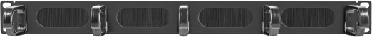 19" Rack Cable Organizer 1U Type B Black