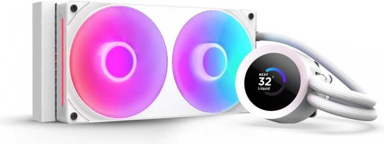 NZXT Kraken Plus 240 RGB LCD valge vesijahutus
