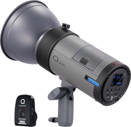 Neewer Q300 välitingimustes kasutatav stuudiovälk 300 Ws