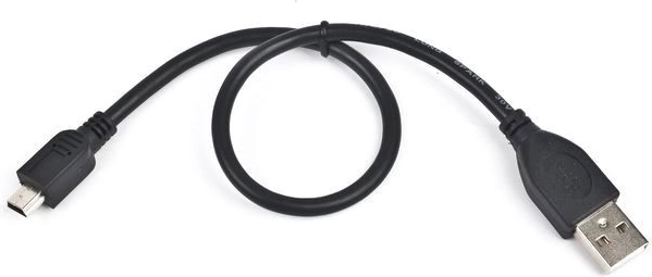 MiniUSB 2.0 kaabel 5pin 0,3 m must CANONile