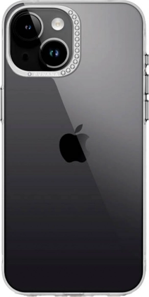 Ledovec ümbris iPhone 15-le läbipaistvas teostuses
