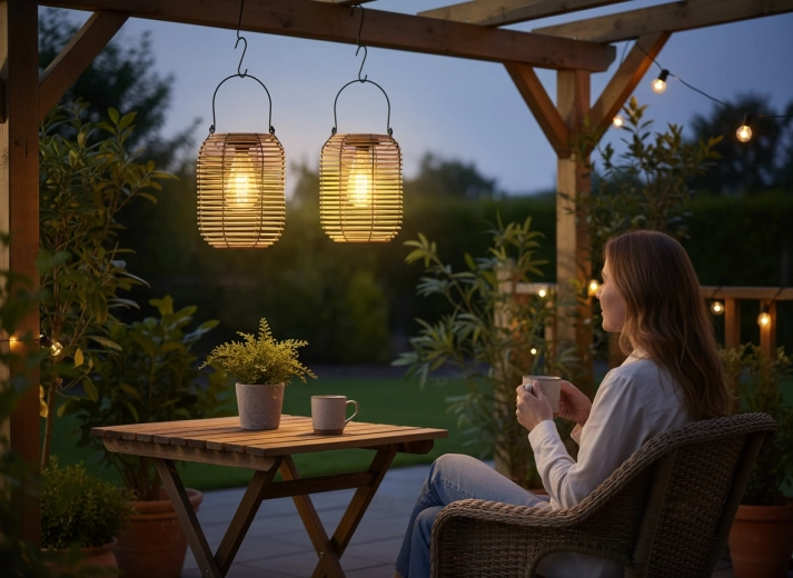 Atmosfäär terrassile ja pergolasse