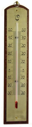 Siseruumide piiritustermomeeter PROVENCE – puidust, −30 kuni +50 °C
