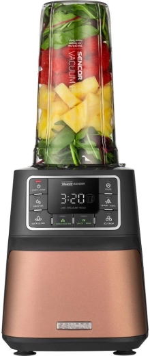 Vacuum blending for fresh flavor
