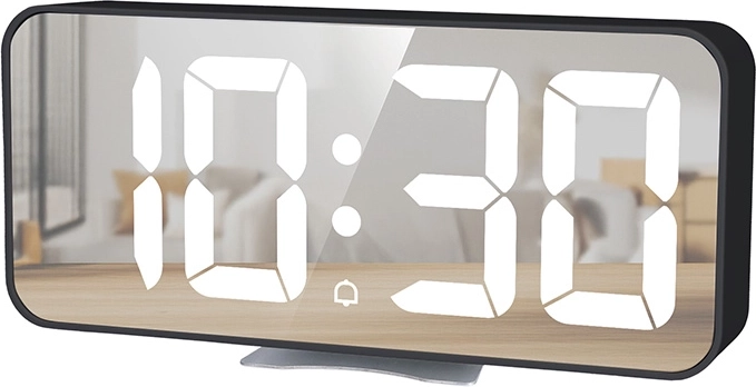 Solighti digitaalne äratuskell Bluetoothi sünkroonimise ja termomeetriga