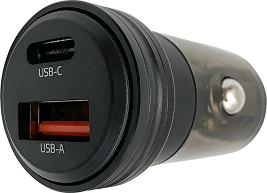 Solight auto kiirlaadija 30 W USB-C + USB-A - 1 tk