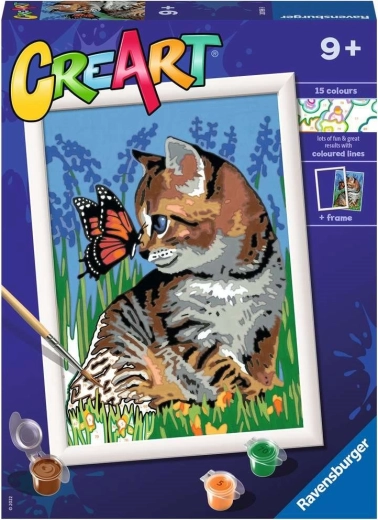 CreArt maalimine numbrite järgi – Parimad sõbrad 18 × 24 cm