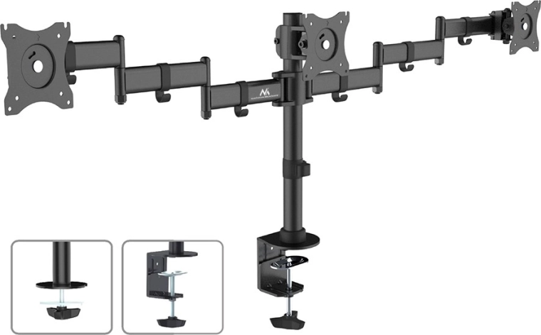 Lauakinnitus 3 monitorile topeltvartega 13–27 cm, 8 kg