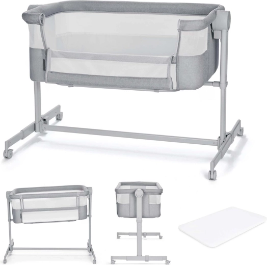 Breathable sides and semi-firm mattress included