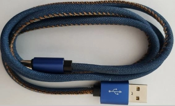 USB 8-pin kaabel premiumteksast punutisega 1 m