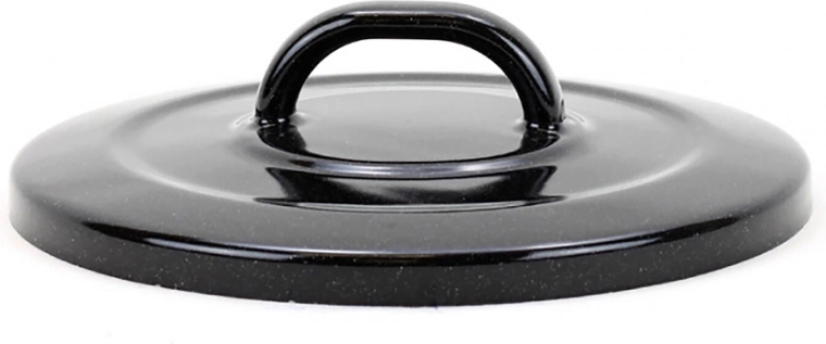 Pottkaas BELIS Standard 24 cm – must email, valge täpiga