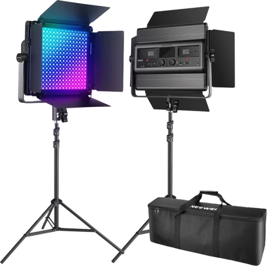 Neewer 2× LED-valguse RGB1200 komplekt 60 W