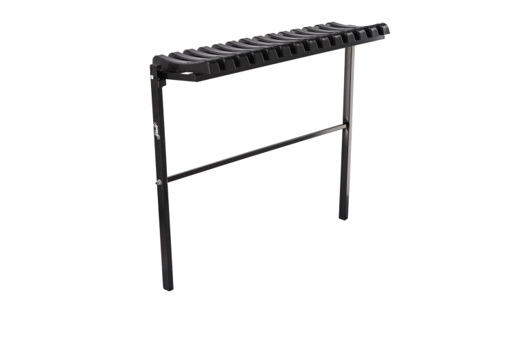 Kokkupandav kalmistupink 86 cm must - 1 tk