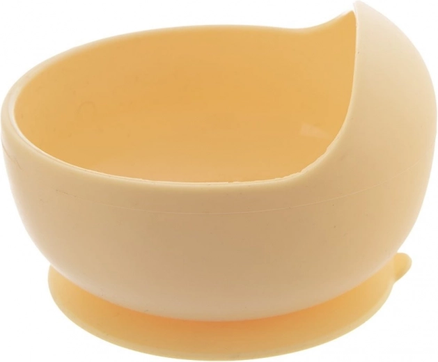 Laste silikoonkauss iminapaga 360 ml, kollane