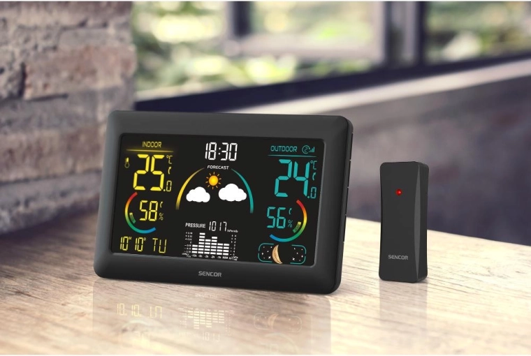 Wireless sensor with a range of up to 80 m