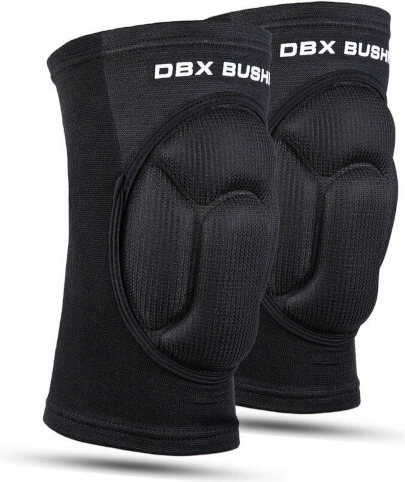 Elastsed põlvekaitsmed DBX Bushido vahtpolstriga
