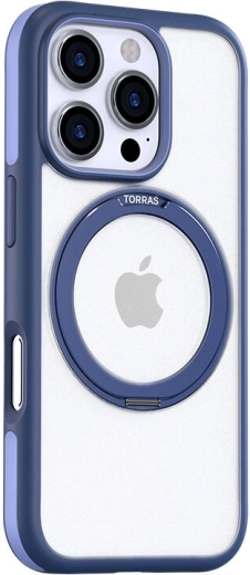 Kaitseümbris TORRAS Ostand R Fusion iPhone 16 Pro jaoks, sinine