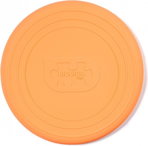 Silikoonist frisbee aprikoos BIGJIGS TOYS