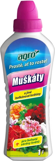 AGRO Liquid Fertilizer for Geraniums 1 l