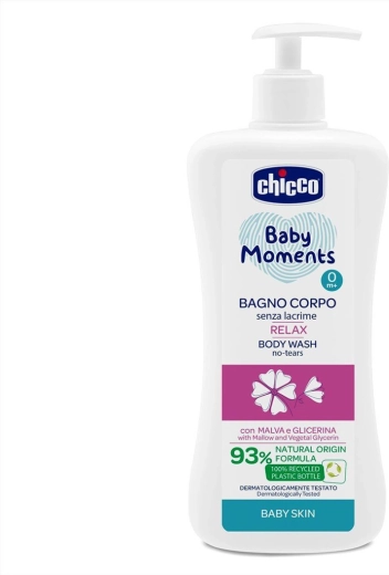 Chicco Baby Moments Relax dušigeel lastele alates sünnist 500 ml
