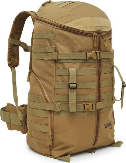 NILS Camp Maverick 65 L Hiking Backpack brown