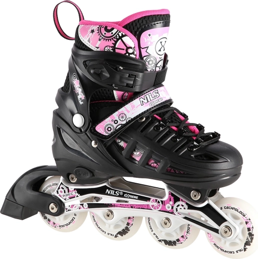 Rulluisud 4in1 Nils Extreme – Roosa
