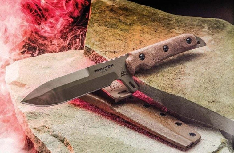 Taktikaline fikseeritud teraga nuga TOPS Knives Missile Strike