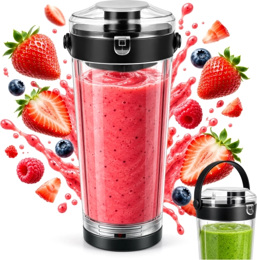 Asendusnõu kaasaskantavale blenderile Zortiva ShakeWave, 600 ml