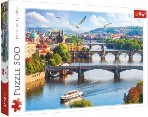 Pusle 500 tükki Praha Trefl