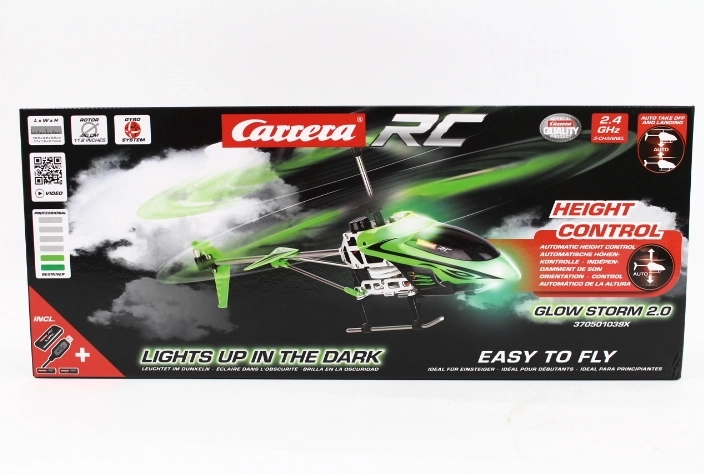 Kaugjuhitav helikopter Carrera Glow Storm 2.0, 2,4 GHz