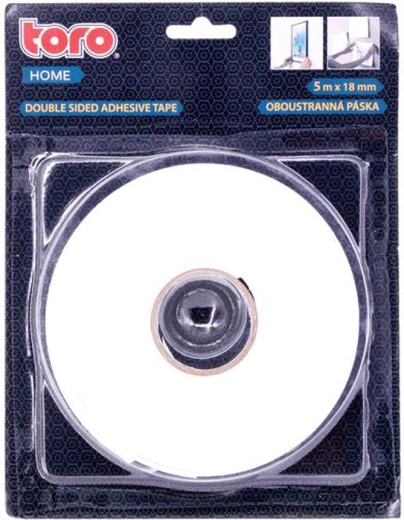 Kahepoolne kleeplint TORO 5 m × 18 mm