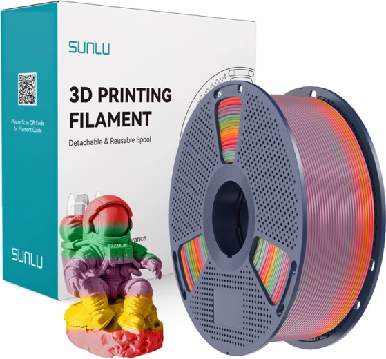 Sunlu PLA filament vikerkaar