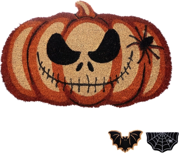 Kookoskiust sissepääsumatt plastaluskattega Halloween mix