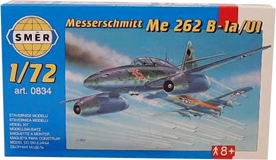 Messerschmitt Me 262 B-1a/U1 mudel 1:72