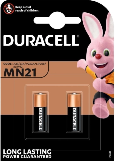 Duracelli leelispatareid MN21 blisterpakendis, 2 tk