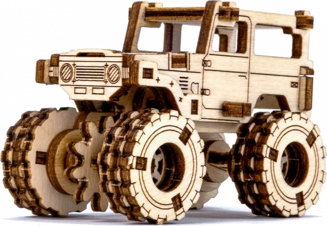 Puidust 3D-pusle Monster Truck – Mudel 5 (Toyota FJ40)