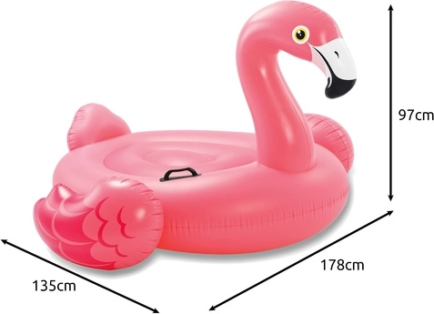 Large size and an unmissable pink color