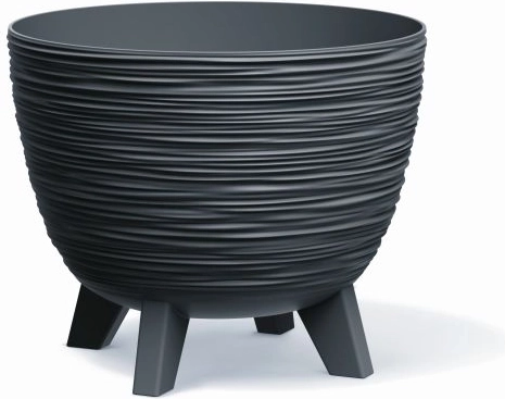 Furu lillepott 23,6 cm antratsiit