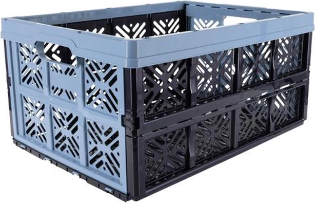 Kokkupandav transpordikast 32 l, 48 × 35 × 23 cm, põhjamaine sinine