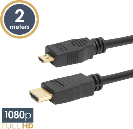 Micro HDMI-kaabel 2 m