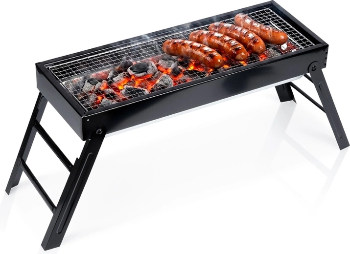 Vilde kaasaskantav kokkupandav söegrill 77 × 23 × 31 cm
