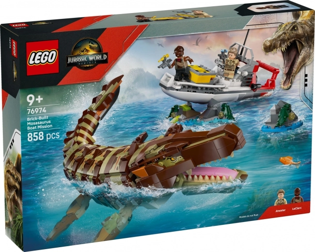 LEGO Jurassic World Laevamissioon ja mosasauruse mudel