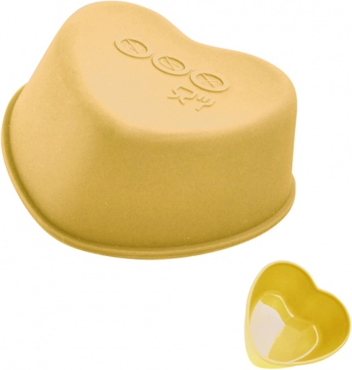 TORO südamekujulised silikoonvormid muffinitele 7,5 cm, 3 tk