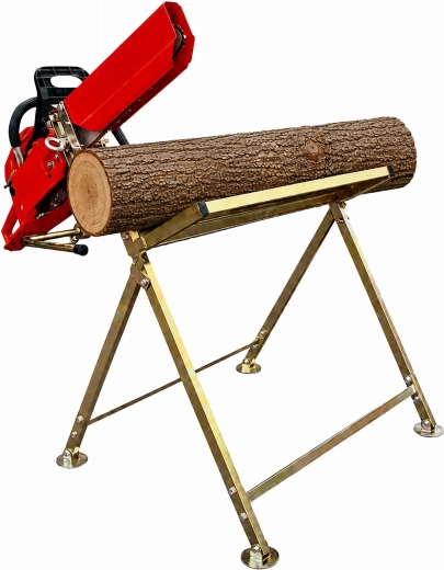 Metallist puulõikamise alus (pukk) saejuhikuga 88 × 86 × 71 cm