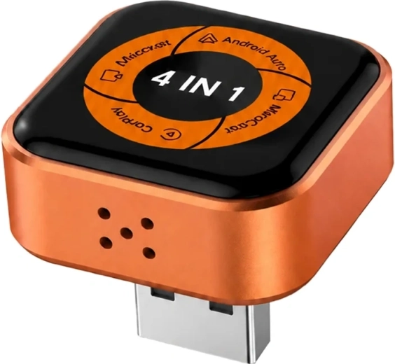 Carlinkit Mini Ultra 6 juhtmevaba adapter 4 ühes 1 Apple CarPlay ja Android Auto jaoks
