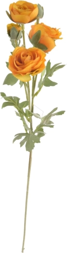 Tehisõis tulikas Ranunculus kollane 66 cm