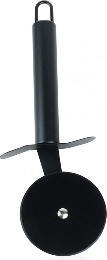 Terasest pitsalõikur, must, 20 cm