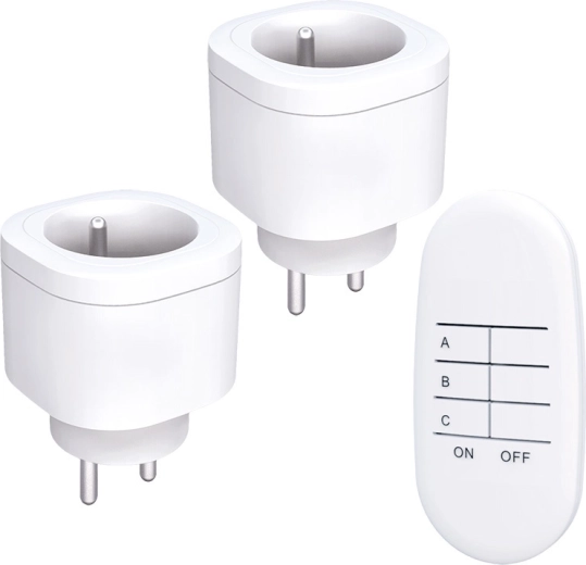 Solight remote-controlled sockets with remote control - 3 pcs